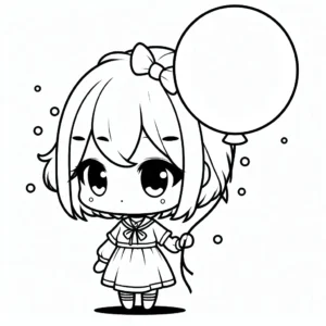 coloriage Gacha Life a imprimer gratuitement