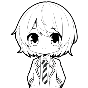 coloriage Gacha Life a imprimer gratuitement