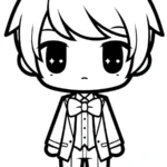 imprimer coloriage Gacha Life