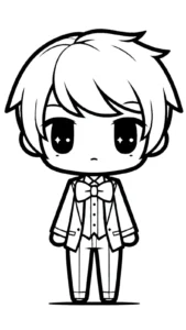 imprimer coloriage Gacha Life