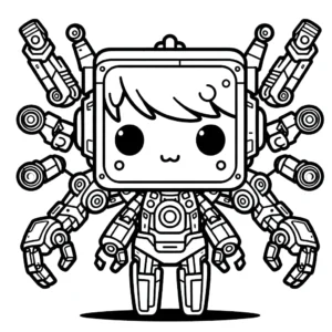 coloriage Gacha Life a telecharger