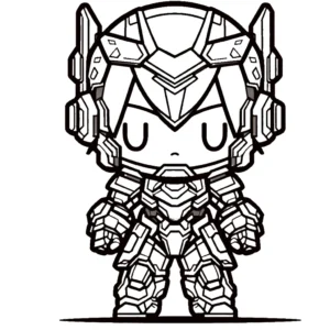 coloriage Gacha Life pour enfants à imprimer