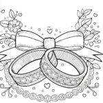 coloriage Mariage pour enfants