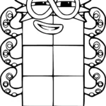 coloriage Numberblocks pour enfant de à imprimer