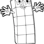 coloriage Numberblocks a telecharger