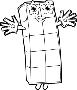 coloriage Numberblocks a telecharger