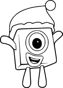 coloriage Numberblocks pour enfants à télécharger