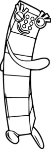 coloriage Numberblocks et découpage à imprimer