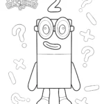 coloriage Numberblocks pour enfant gratuit