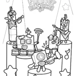 coloriage Numberblocks pour enfant