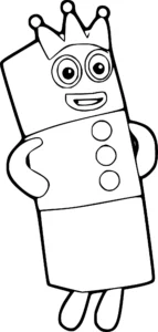 coloriage Numberblocks et dessin a imprimer