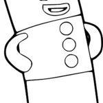 coloriage Numberblocks et dessin a imprimer