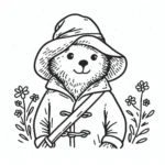 coloriage Paddington d