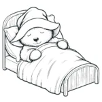 coloriage Paddington a colorier en ligne