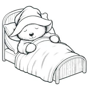coloriage Paddington a colorier en ligne