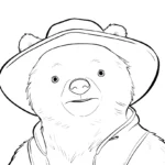 imprimer coloriage Paddington