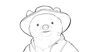 imprimer coloriage Paddington