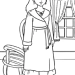 coloriage Princesse Sarah en ligne