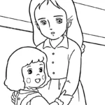 coloriage Princesse Sarah en ligne