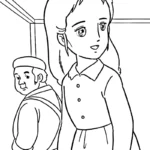 coloriage Princesse Sarah a telecharger