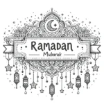coloriage Ramadan pour enfants a imprimer