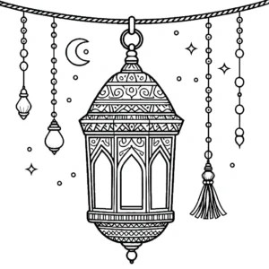 imprimer coloriage Ramadan