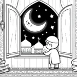 coloriage Ramadan a dessiner en ligne