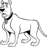coloriage Scooby Doo en ligne