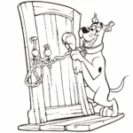 coloriage Scooby Doo en ligne pour enfant