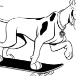 coloriage Scooby Doo pour enfant de 10 ans