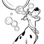 coloriage Scooby Doo gratuit