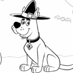 coloriage Scooby Doo en ligne pour enfant