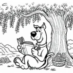 coloriage Scooby Doo en ligne pour enfant