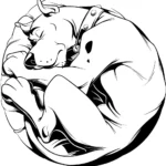 coloriage Scooby Doo et decoupage a imprimer gratuit