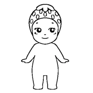 coloriage Sonny Angle et decoupage