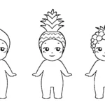 coloriage Sonny Angle de pour enfants