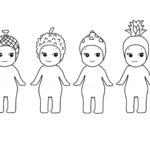 coloriage Sonny Angle educatif pour enfant