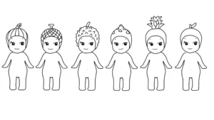 coloriage Sonny Angle educatif pour enfant