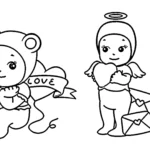coloriage Sonny Angle educatif pour enfant