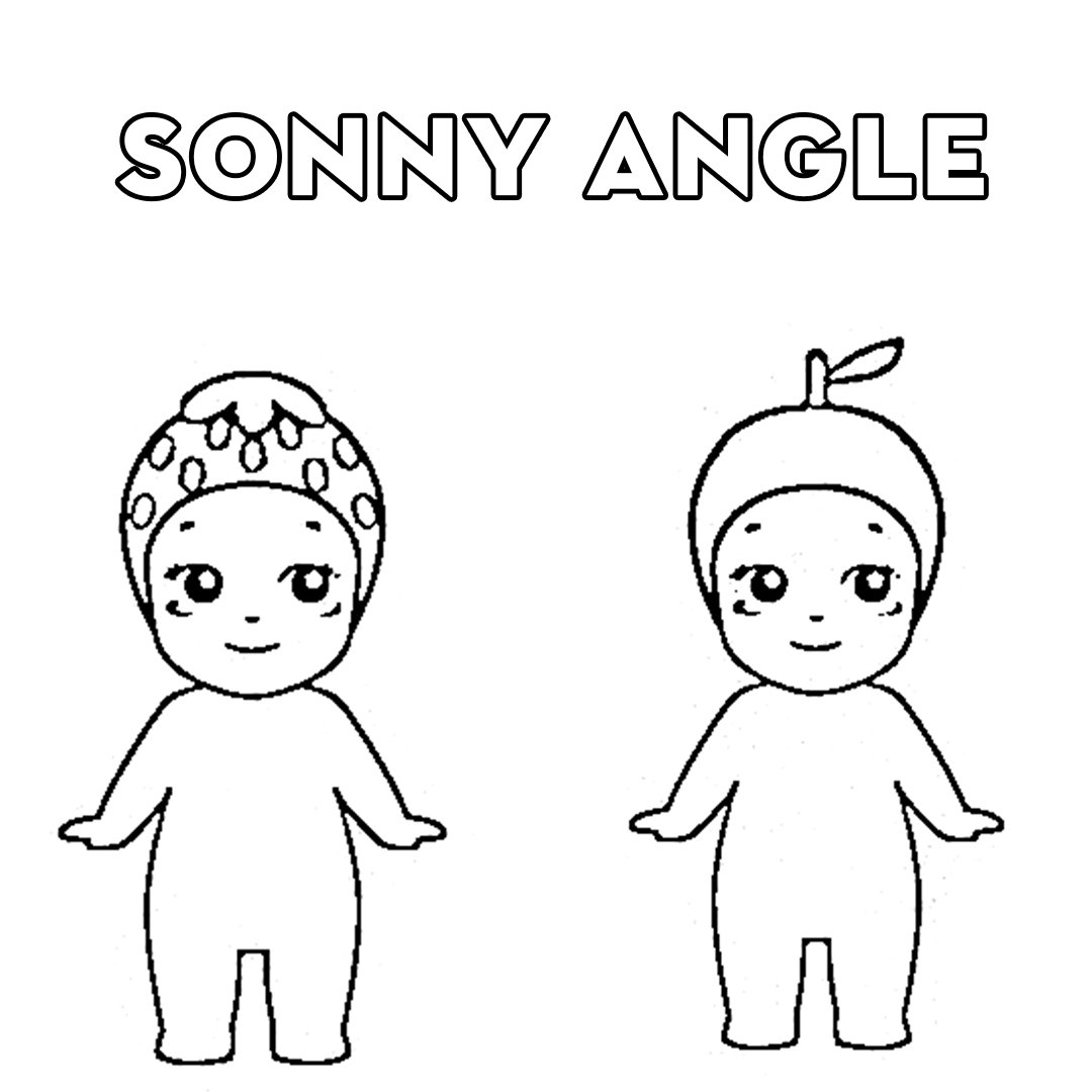 Tranh tô màu Sonny Angel