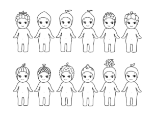 coloriage Sonny Angle et découpage à imprimer