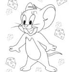 coloriage Tom and Jerry à imprimer gratuitement pdf