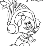 coloriage Trolls gratuit en ligne