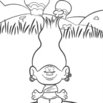 coloriage Trolls pour enfants à imprimer