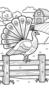 coloriage Paon updated en ligne