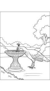 télécharger coloriage Paon updated gratuit