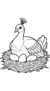 imprimer coloriage Paon updated