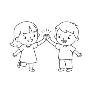 coloriage Amour pour enfants à imprimer