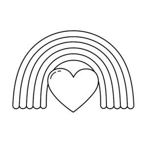 coloriage Amour pour enfant
