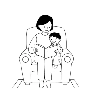 coloriage Amour pour enfant à imprimer